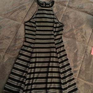NWT Hollister stripped halter dress.